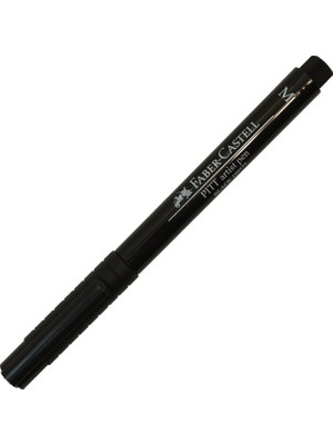 Uravas Store Faber-Castell Pitt Artist Pen, Çizgi Kalınlığı M, Renk 199, Siyah