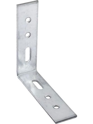 Uravas Store Mobilya Köşe Bağlantı Sabitleme L Demir Deprem Dolap Duvar Birleştirme Gönye 65X65X20 mm (10 Adet)