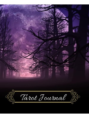Uravas Store Tarot Journal: Three Card Draw With Moth Art