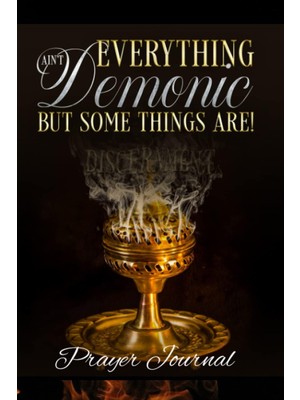 Uravas Store Everything Ain't Demonic Prayer Journal