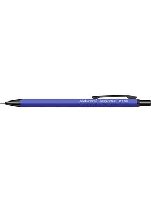 Uravas Store Scrikss Office Hexagonr Mekanik Kurşun Kalem Lacivert 0.7 mm