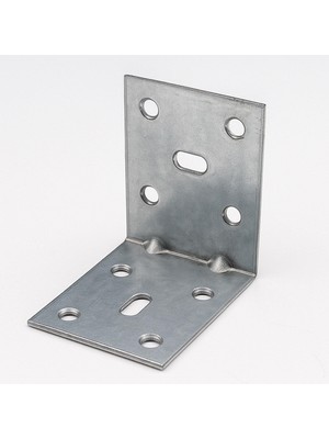 Uravas Store Metal L Demiri (25 Adet) 40X50X50 mm Ince Gönye Mobilya Duvar Sabitleme Bağlantı Aparatı