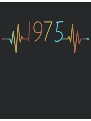 Uravas Store 101 Mandalas - Malbuch Ekg Herzschlag Jahrgang 1975 Baujahr Heartbeat: Lustiges Retro Vintage Herzlinie Geburtstags Geschenk - A4 (8,5X11) - 101 ... - Entspannen - Anti Stress - Zum Ausmalen