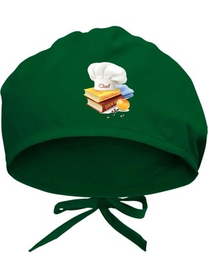 Uravas Store Chef Kitabı Baskılı Cerrahi Bone - Doktor ve Hemşire Bonesi Hastane Bonesi