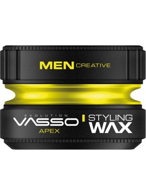 Uravas Store Vasso Saç Şekillendirici Mat Wax | Tüm Saç Tipleri | Doğal Tutuş ve Mat Görünüm | Matte Paste Apex 150 ml