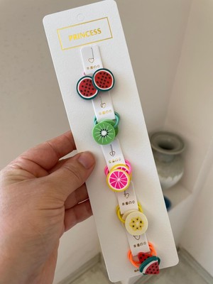 Uravas Store 10'lu Kombin Figürlü Lastik Toka Seti-6