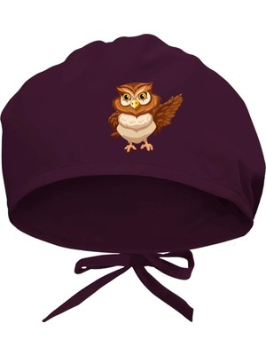 Uravas Store Baykuş Baskılı Cerrahi Bone