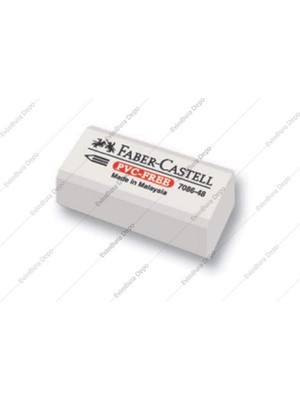 Uravas Store Faber-Castell Silgi Beyaz 7086-48 5130188648000 48 Li (1 Paket 48 Adet)