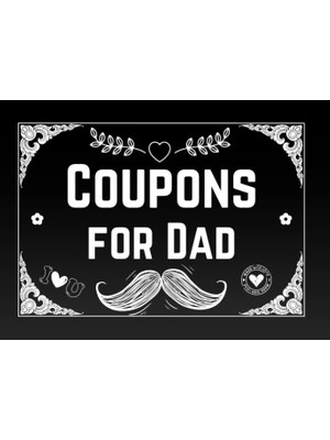 Uravas Store Fathers Day Gifts: Coupons For Dad: 40 Prefilled & 10 Blank Vouchers To Fill With Rewards - Booklet For A Father Who Has Everything - Personalized ... Daughter - Cute Alternative Greeting Card.