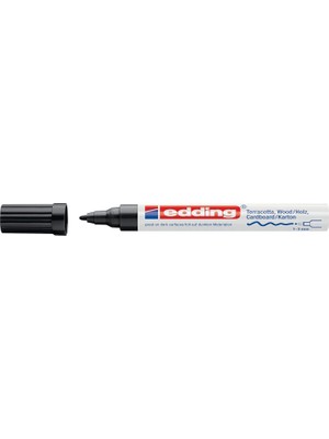 Uravas Store Edding Edding 4040 Creative Mat Boya Kalemi, 1-2 Mm, Siyah