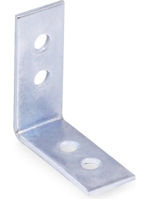 Uravas Store BADEM10 Mobilya Dolap Köşe Bağlantı Sabitleme L Demir Gönye 35X35X15 mm (10 Adet)