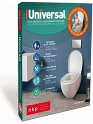 Uravas Store Nkp Universal Çocuk Adaptörlü Amörtisörlü Klozet Kapagı
