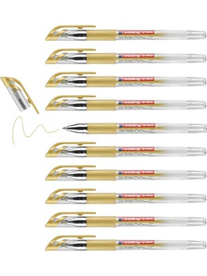 Uravas Store Edding 2185 Jel Roller Altın- 10 Kalem - 0,7 mm