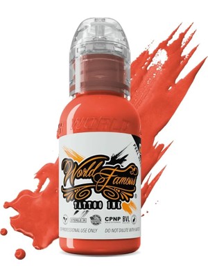 Uravas Store Bora Bora Peach - World Famous Ink Dövme Boyası - 1OZ/30ML