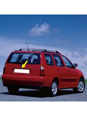 Uravas Store Bagaj Kapağı Açma Düğmesi 1H6827571E Vw Polo Classic Variant ile Uyumlu 1996-2002