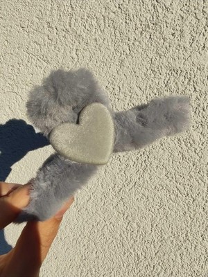 Uravas Store Aksesuar Kalpli Peluş Mandal Toka