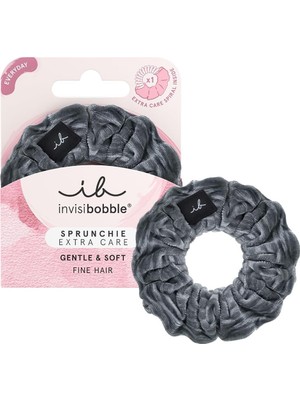 Uravas Store Invisibobble - Sprunchıe Extra Care Soft As Silk - Kadife Kumaş Kaplı Saç Tokası