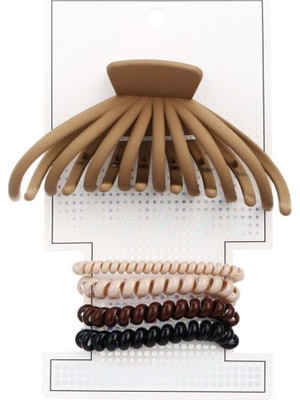 Uravas Store Miniso Spiral Lastikli Toka Seti (5 Adet)