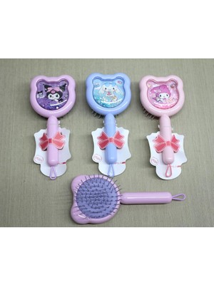 Uravas Store Chermik Kuromi My Melody Cinnamon Saç Tarağı, 20 Cm, CHRMK4957, Karışık Renkli