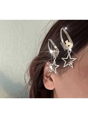 Uravas Store Hb Tasarım Yıldız Toka Saç Aksesuarı 1 Çift, TKBTT-BHMYLDZTK0284HB