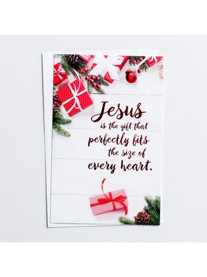 Uravas Store Dayspring Jesus Is The Gift - 50 Toplu Noel Kartı, Kjv