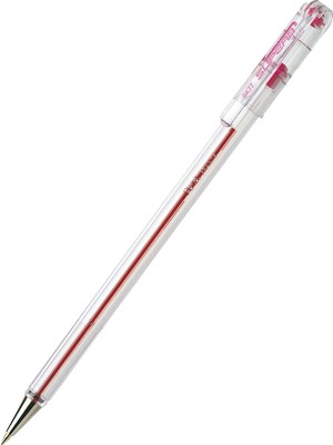 Uravas Store Pentel 0.7 mm Yağ Bazlı Roller Kalem 12'li Kutu Pembe