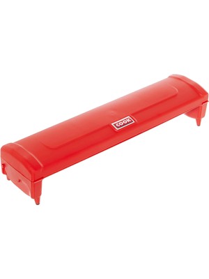 Uravas Store Cook Bas&kes Streç Film Kesme Aparatı, 30 cm x 30 M, Kırmızı