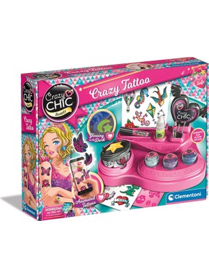 Uravas Store Clementoni Crazy Chic Çılgın Dövmeler
