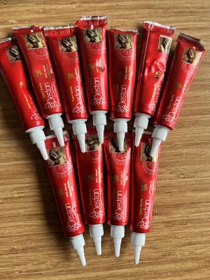 Uravas Store 12 Adet Kırmızı Renk Destan Hint Kınası Yeni Tarihli