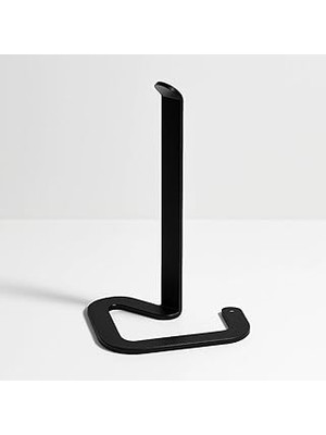 Uravas Store Orret Home Masa Üstü Solo Kağıt Havluluk – Siyah Paslanmaz Metal Dikey Havlu Tutucu – Modern Mat Siyah Mutfak Tezgahı Için Havlu Standı (Kağıt Havluluk)