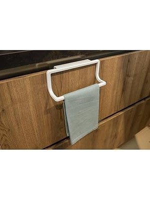 Uravas Store Mutfak Banyo Havlu Askısı-Beyaz