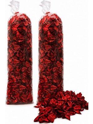 Uravas Store Nistabolje Büyük Boy 500 Adet Kuru Gül Kurusu Yaprağı Hediye Süs Dekor Romantik