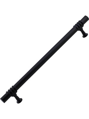 Uravas Store Eylül (192 mm - 19.2 Cm) Siyah Metal Mobilya Mutfak Çekmece Dolap Dolabı Kapak Kulbu Kulpu Kulpları