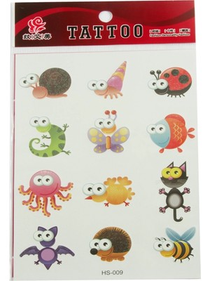 Hace Bazaar Hayvancık Tattoo Dövme Sticker