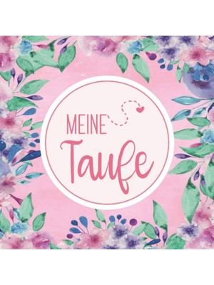 Uravas Store Meine Taufe: Geschenk Zur Taufe | Tolles Album Zur Erinnerung | Gästebuch Zum Eintragen Mit Viel Platz Für Glückwünsche Und Fotos