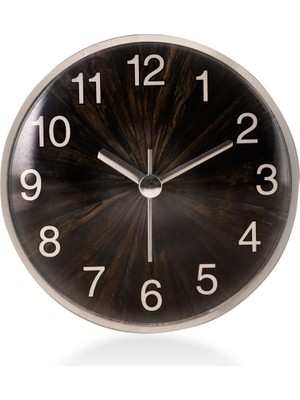 Uravas Store Muyika Kiely Oscurita Mıknatıslı Buzdolabı Saati 11 Cm, Magnetli Mini Mutfak Saati, Dekoratif Modern Duvar Saati, Metal Yüzeylere Uyumlu Kompakt Saat