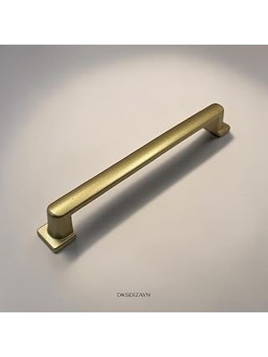 Uravas Store 5 Adet Aysima Mat Altın Dolap Kulpu 160 mm – Metal Sağlam Yapı Modern Mobilya Kulpu