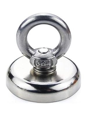 Uravas Store Valkyrie D20 10KG 20MM Askılı Güçlü Neodyum Mıknatıs Banyo Tuvalet Mutfak Askı Raf