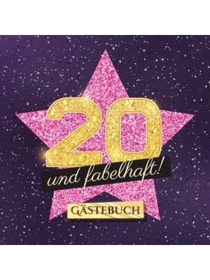 Uravas Store 20 Und Fabelhaft: Gästebuch Zum 20.geburtstag Für Frauen - 20 Jahre Frau - Geschenk & Deko - Buch Für Glückwünsche Und Fotos Der Gäste