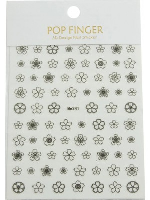 Hace Bazaar Çiçek Tattoo Dövme Sticker