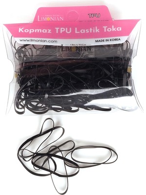 Uravas Store Limonian Kopmaz Lastik Toka Siyah Standart