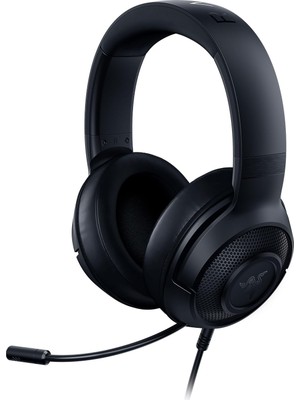 Uravas Store Razer Kraken x Lite - Ultra Hafif Oyun Kulaklığı Surround Ses - Hafif Alüminyum Çerçeve - Bükülebilir Kardioid Mikrofon - Pc, Ps4, Ps5, Switch, Xbox Serisi, Mobil - Siyah