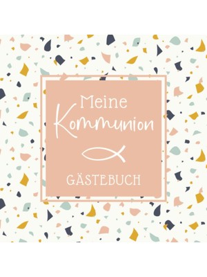 Uravas Store Meine Kommunion: Gäste- Und Fotoalbum Zum Eintragen Und Einkleben - Erinnerungsalbum Für Jungen Und Mädchen Zum Weißen Sonntag. Geschenk Zur Erstkommunion