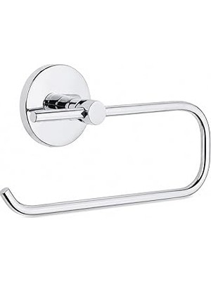 Uravas Store Alper Banyo 304 Paslanmaz Çelik Solo Havlu Askısı, Krom Kaplama 25 cm Havluluk, Yapışkanlı ve Vidalı Montajlı, 5 Yıl Garantili Banyo Aksesuarı