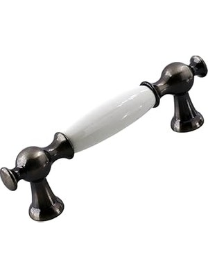 Uravas Store Arnas Antik Nikel Metal Kulp 128 mm Mobilya Çekmece Mutfak Dolabı Dolap Kapak Kulpları Kulb Kulpu