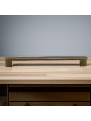 Uravas Store Uhud Kulp 192 mm Antik Sarı Metal Mutfak Mobilya Çekmece Mutfak Dolap Dolabı Kulpları Kapak Kulbu