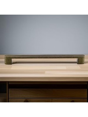 Uravas Store Uhud Kulp 160 mm Antik Sarı Metal Mutfak Mobilya Çekmece Mutfak Dolap Dolabı Kulpları Kapak Kulbu