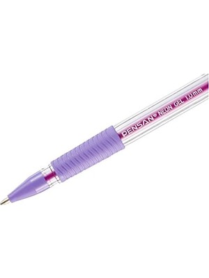 Pensan Neon Jel Kalem Vıolet 1 mm 12 Li - PE02229JKVI