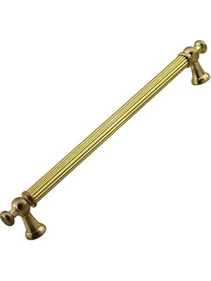 Uravas Store Osmanlı Metal Çizgili Altın Kulp 224 mm 22.4 cm Mobilya Çekmece Mutfak Dolabı Dolap Kapak Kulb Kulpu