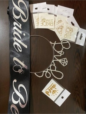 Uravas Store Bekarlığa Veda Gelin Nedime Seti (Dövme Hediyeli)